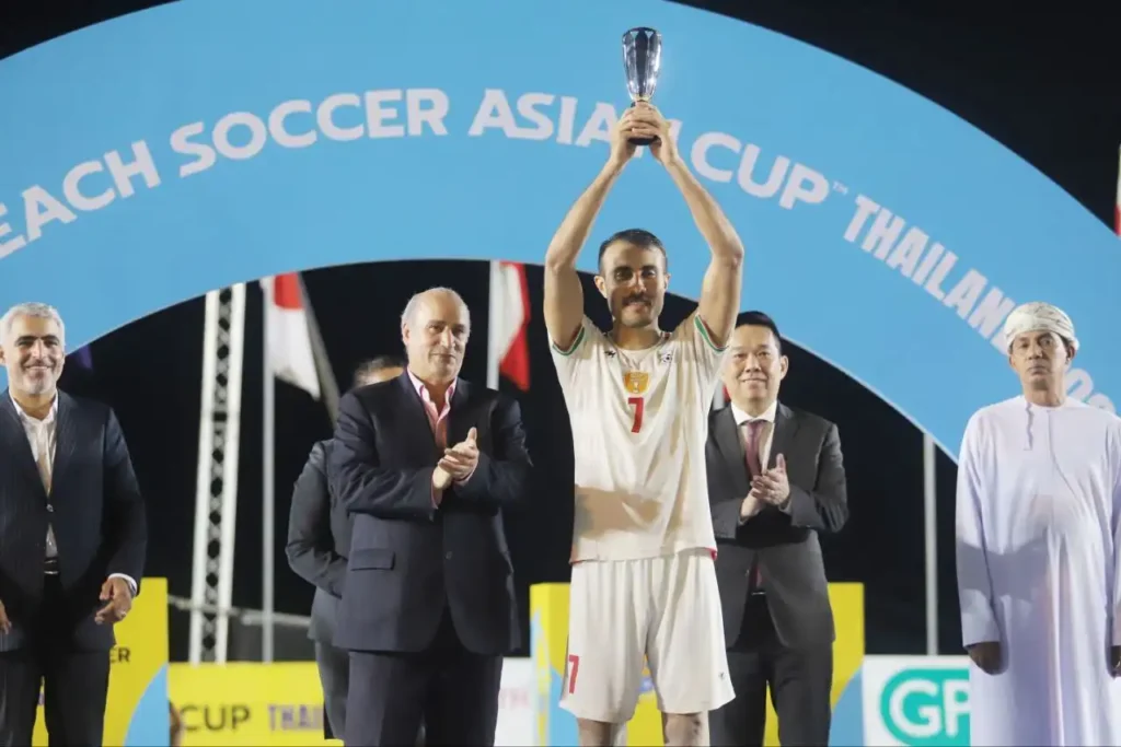 ملی پوشان ساحلی ایران راهی فینال شدند