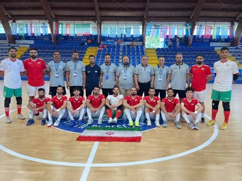 قهرمانی تیم ملی فوتسال ناشنوایان ایران با پیروزی مقابل برزیل در رم