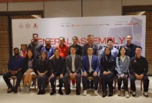 نمایندگان ایران در مجمع عمومی فدراسیون آسیایی وودبال در اندونزی