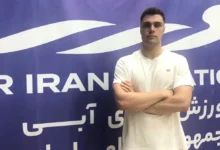 امیر مطاعی رکورد ملی ۱۰۰ متر قورباغه ایران را در جام آزادی شکست