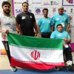 مدال پرتاب نیزه پارادوومیدانی ایران، علی بازیار و عرفان بندری