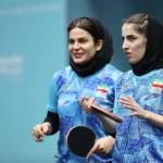 قهرمانی تیم دوبل بانوان ایران در تنیس روی میز بازی‌های کشورهای اسلامی