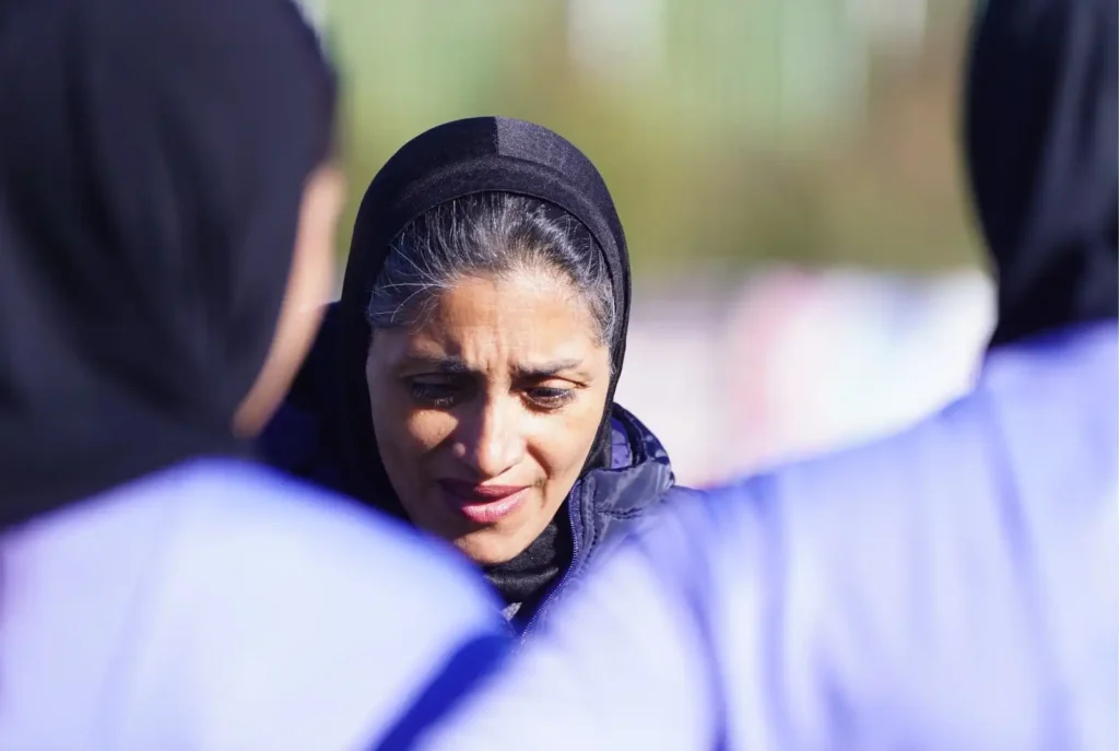 تمرین تیم ملی بانوان ایران برای جام ملت‌های استرالیا