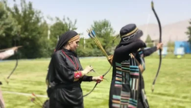کمانداران ایرانی در مسابقات انتخابی تیم ملی کمان سنتی