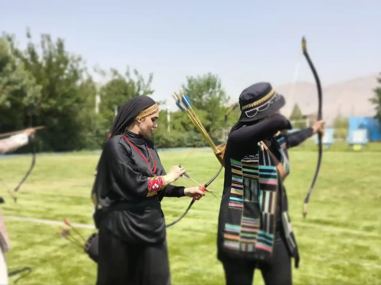 کمانداران ایرانی در مسابقات انتخابی تیم ملی کمان سنتی