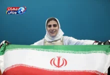 شبنم یاری تکواندوکار کرمانشاهی پس از کسب طلای وزن ۶۷ کیلوگرم ناشنوایان