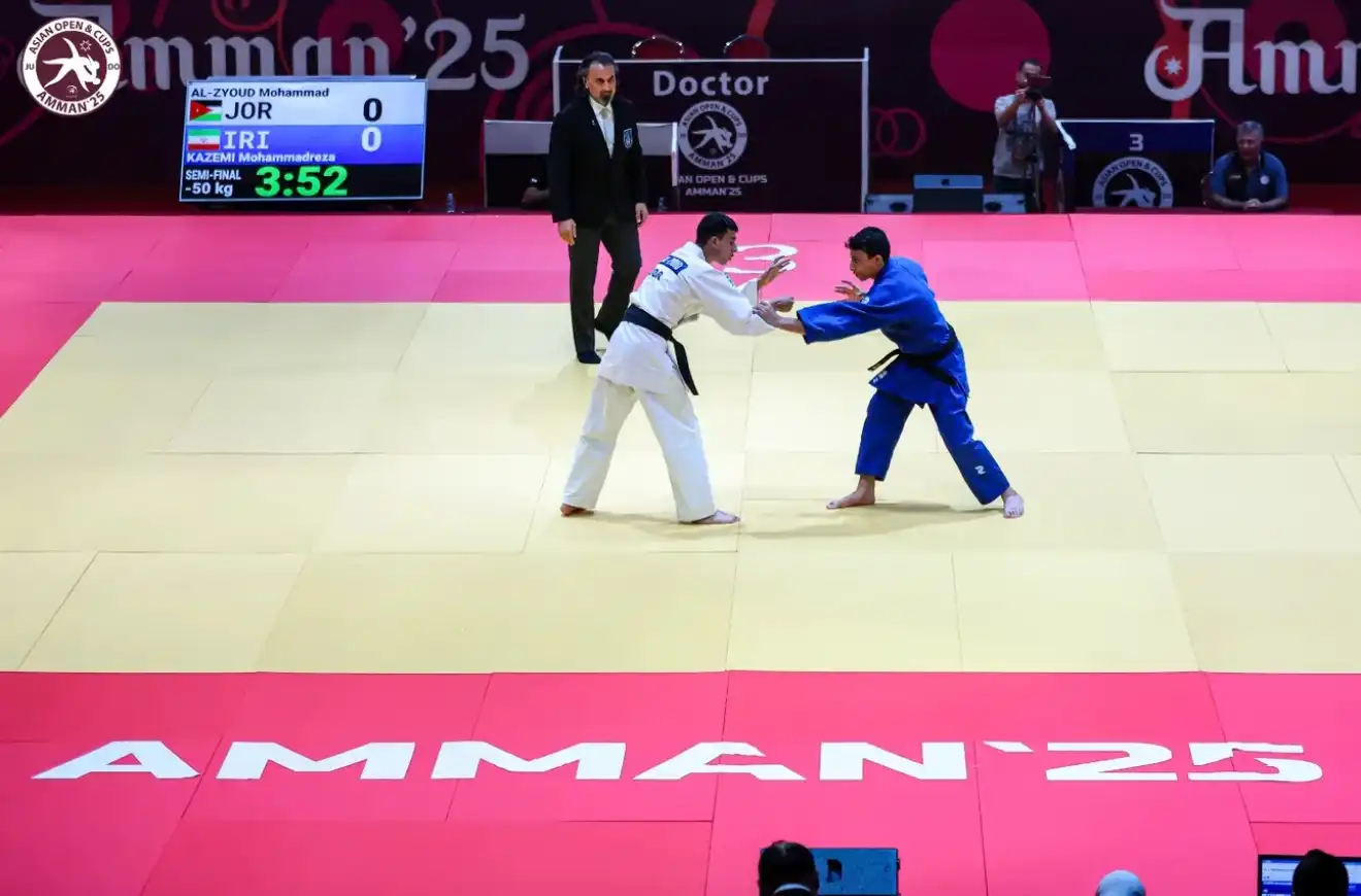 جودوکاران نوجوان ایران در کاپ آسیای ۲۰۲۵ اردن با ۵ مدال درخشیدند