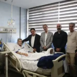 عیادت مسئولان استقلال از اکبر کارگرجم پیشکسوت باشگاه