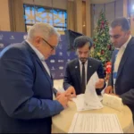 دیدار محمدرضا پازندمهر با محمد بنسلیم رئیس فدراسیون جهانی اتومبیلرانی FIA در تاشکند