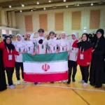 گلبال دختران ایران در بازیهای پاراآسیایی جوانان