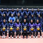 بازیکنان تیم ملی والیبال زنان ایران در رقابتهای قهرمانی آسیا ۲۰۲۶